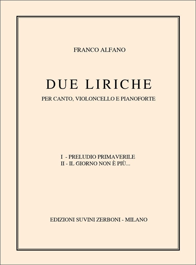 Due liriche
